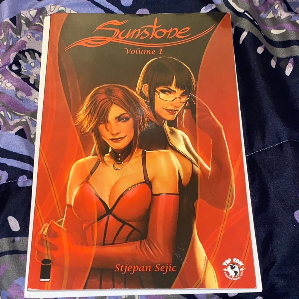 Sunstone Volume 1 Graphic Novel with Bold Cover Art
